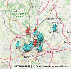 Mappa 00138 Roma RM, Italia (7.168)