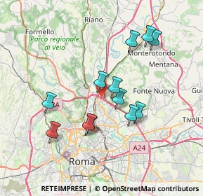 Mappa 00138 Roma RM, Italia (6.9175)