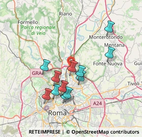 Mappa 00138 Roma RM, Italia (6.94417)