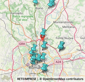 Mappa 00138 Roma RM, Italia (8.986)