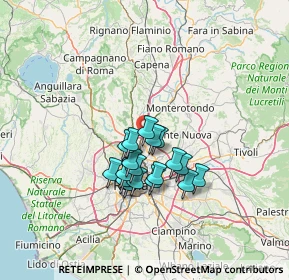 Mappa 00138 Roma RM, Italia (10.66833)