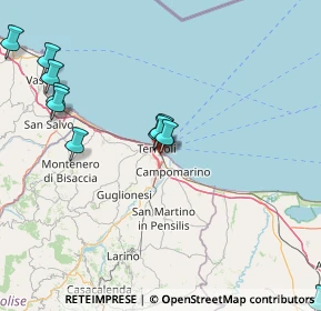 Mappa Via Egadi, 86039 Termoli CB, Italia (21.28167)