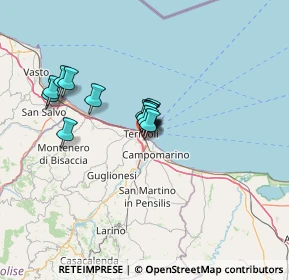 Mappa Via Egadi, 86039 Termoli CB, Italia (9.05267)