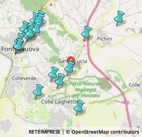 Mappa Via Palombarese, 00010 Fonte Nuova RM, Italia (2.70556)