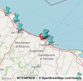Mappa Contrada Santa Maria Valentina, 86039 Termoli CB, Italia (27.535)