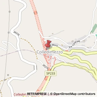 Mappa Via s. maria 32, 66041 Colledimezzo, Chieti (Abruzzo)