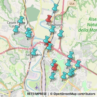 Mappa Via Camerata Picena, 00138 Roma RM, Italia (2.3885)