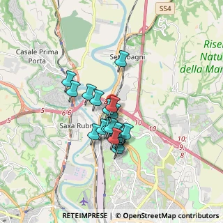 Mappa Via Camerata Picena, 00138 Roma RM, Italia (1.3195)