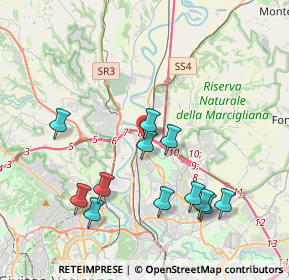 Mappa Via Camerata Picena, 00138 Roma RM, Italia (4.2575)