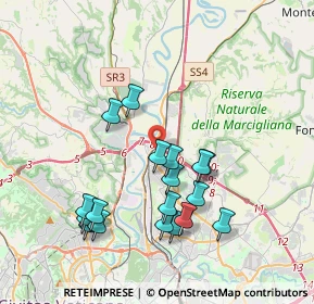 Mappa Via Camerata Picena, 00138 Roma RM, Italia (3.99778)