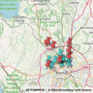 Mappa Via Giuseppe Silla, 00189 Roma RM, Italia (8.06647)