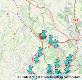 Mappa Via Bassano Romano, 00123 Roma RM, Italia (6.212)