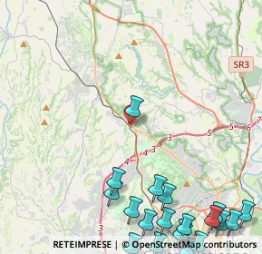 Mappa Via Bassano Romano, 00123 Roma RM, Italia (7.2175)