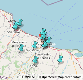 Mappa Via Ponza, 86039 Termoli CB, Italia (12.58357)