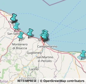 Mappa Via Ponza, 86039 Termoli CB, Italia (14.26533)