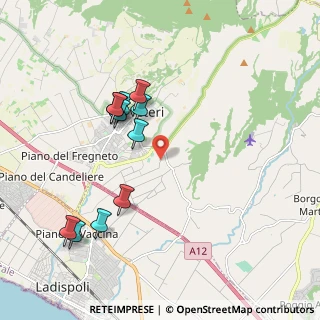 Mappa Via Aviatina, 00052 Cerveteri RM, Italia (2.03455)