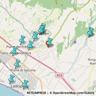Mappa Via Aviatina, 00052 Cerveteri RM, Italia (2.69615)