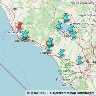 Mappa Via Sandro Pertini, 00052 Cerveteri RM, Italia (16.15214)