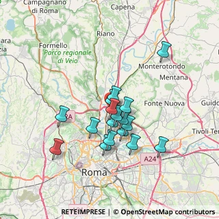 Mappa Camerata Picena, 00138 Roma RM, Italia (5.88471)
