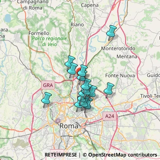 Mappa Camerata Picena, 00138 Roma RM, Italia (5.45067)