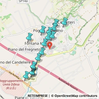 Mappa Via Ezio Brandolini, 00052 Cerveteri RM, Italia (0.9525)