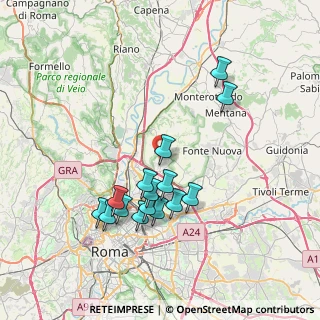 Mappa Roma, 00138 Roma RM, Italia (7.44133)