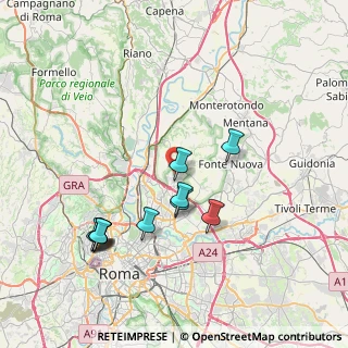 Mappa Roma, 00138 Roma RM, Italia (8.13818)