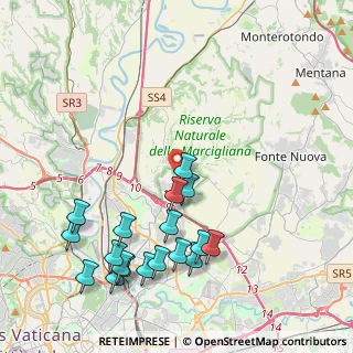 Mappa Roma, 00138 Roma RM, Italia (5.02833)