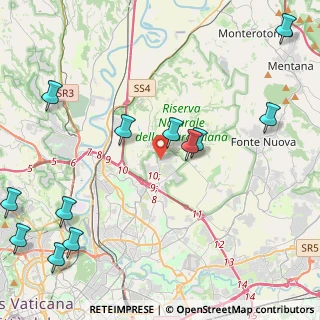 Mappa Roma, 00138 Roma RM, Italia (5.965)