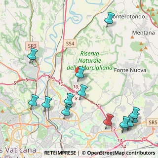 Mappa Roma, 00138 Roma RM, Italia (5.93)