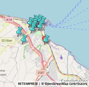 Mappa Via Isole Eolie, 86039 Termoli CB, Italia (1.70692)