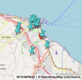 Mappa Via Isole Eolie, 86039 Termoli CB, Italia (1.56167)