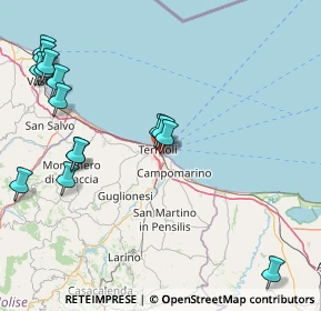 Mappa Via Isole Eolie, 86039 Termoli CB, Italia (21.52267)