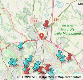 Mappa Via Maltignano, 00138 Roma RM, Italia (6.719)