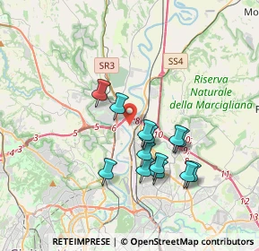 Mappa Via Maltignano, 00138 Roma RM, Italia (3.31846)