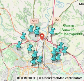 Mappa Via Maltignano, 00138 Roma RM, Italia (3.97333)