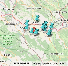 Mappa Strada 37, 67059 Trasacco AQ, Italia (9.12313)