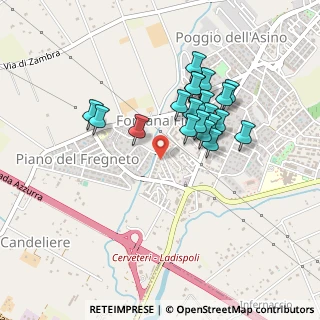 Mappa Via Arduino Tacchetti, 00052 Cerveteri RM, Italia (0.404)