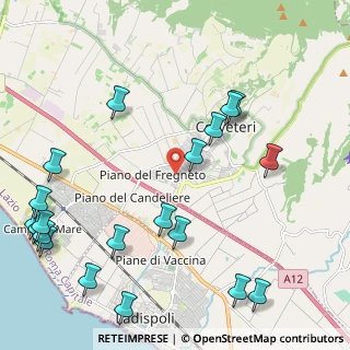 Mappa Via Arduino Tacchetti, 00052 Cerveteri RM, Italia (2.9905)