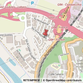 Mappa Via Grottazzolina, 25, 00138 Roma, Roma (Lazio)