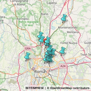 Mappa Salaria, 00138 Roma RM, Italia (5.456)