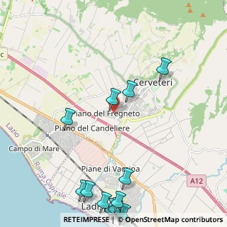 Mappa Via Domenico de Santis, 00052 Cerveteri RM, Italia (3.09083)