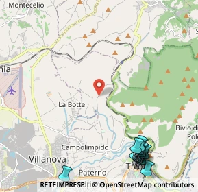 Mappa Via S. Pastore, 00010 Tivoli RM, Italia (3.32)