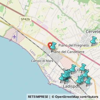 Mappa Via Orvieto, 00052 Cerveteri RM, Italia (3.33538)