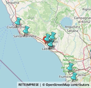 Mappa Via Sillaro, 00052 Cerveteri RM, Italia (27.226)