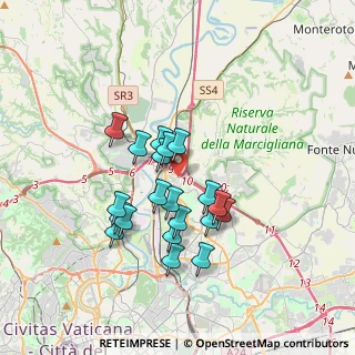 Mappa Largo S. Vittoria in Matenano, 00138 Roma RM, Italia (3.127)