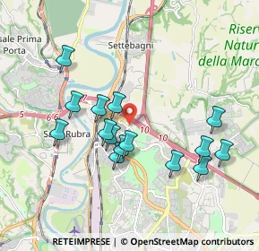 Mappa Largo S. Vittoria in Matenano, 00138 Roma RM, Italia (1.87267)