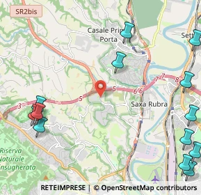 Mappa Via Longarone, 00189 Roma RM, Italia (3.45231)