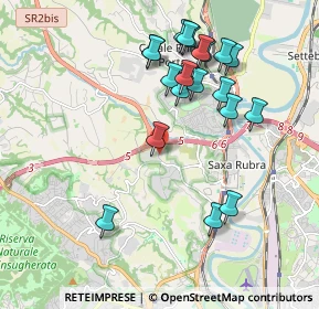 Mappa Via Longarone, 00189 Roma RM, Italia (2.099)