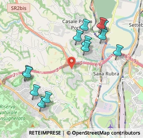 Mappa Via Longarone, 00189 Roma RM, Italia (2.29846)